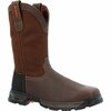 Durango Ranger XP Steel Toe Waterproof Western Work Boot, ESPRESSO BARK, W, Size 10.5 DDB0458